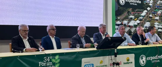 Cooperativismo marca presença no Fórum da Soja