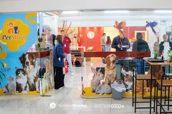 Você sabia que cooperativa também tem Pet Shop? 