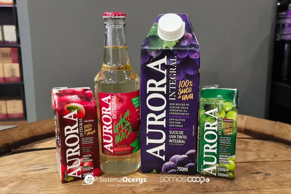 Cooperativa aposta em inovação com novos sucos integrais