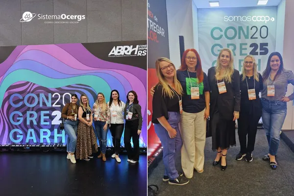 Escoop e Sistema Ocergs marcam presença no CongregaRH 2025 