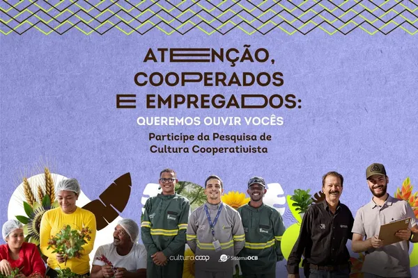 Participe da pesquisa nacional que fortalece a cultura cooperativista