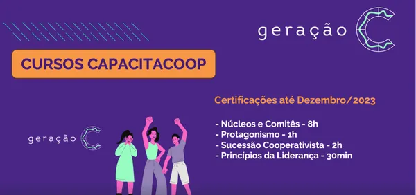 CapacitaCoop disponibiliza mais um curso gratuito credenciado no CFC