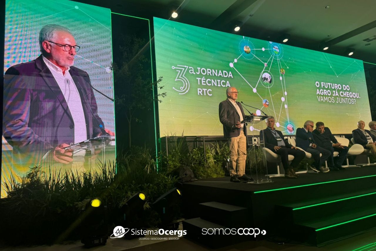  Notícia sobre a RTC, que reúne especialistas e cooperativas em Gramado para debater inovação, sustentabilidade e o futuro do agro.