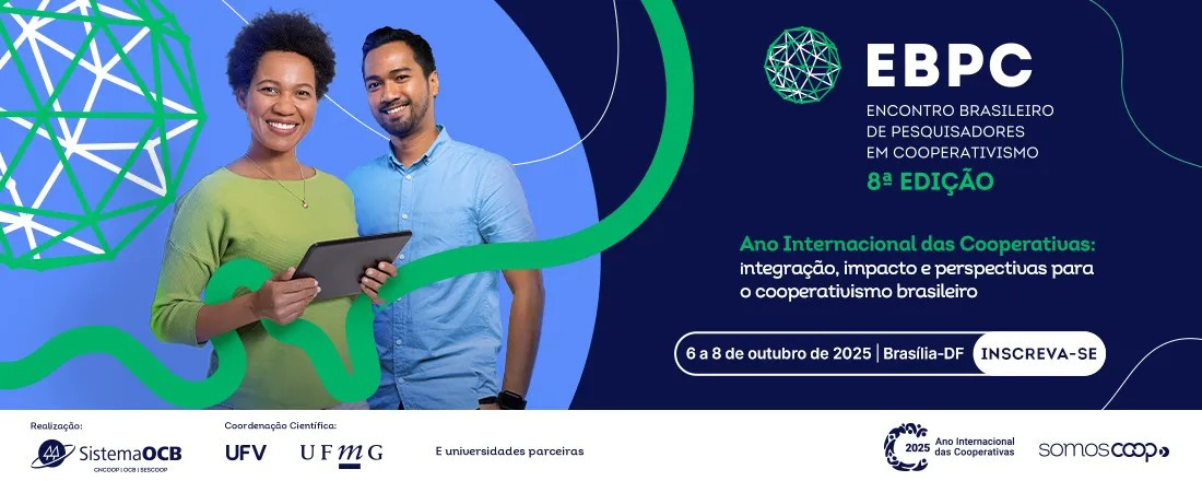 Crédito: Sistema OCB 8ª EBPC promove pesquisa como motor do cooperativismo