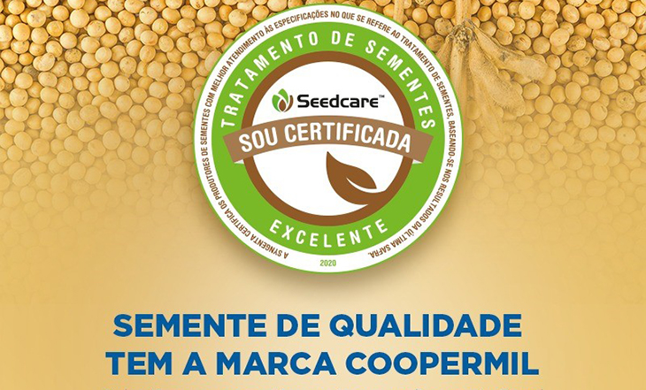 Coopermil recebe Selo de Excelência no Tratamento de Sementes