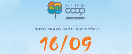 OCB prorroga inscrições ao Prêmio SomosCoop Melhores do Ano
