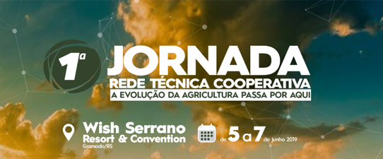 1ª Jornada da Rede Técnica Cooperativa está com inscrições abertas