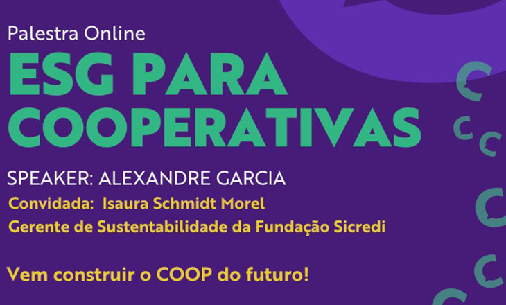Sistema Ocergs discute ESG no TalkCoop de outubro