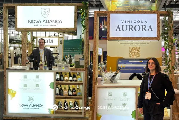 Cooperativas gaúchas levam o vinho brasileiro à ProWein