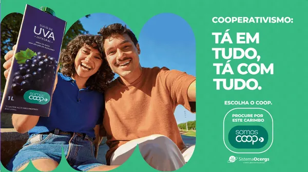 O coop tá em tudo, tá com tudo!