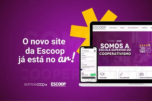 Novo site da Escoop está no ar! 