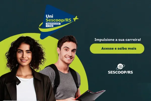 UniSescoop/RS+ oferece bolsas de até 70% para pós-graduação